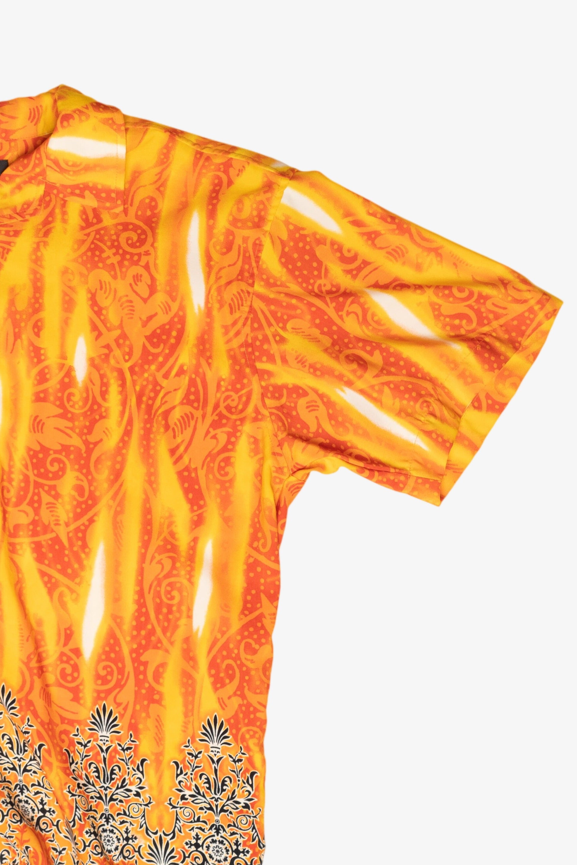 Vintage No Boundaries Ornamental Hawaiian Shirt (2000s)
