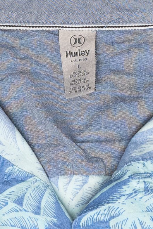 Vintage Hurley Palms Hawaiian Shirt (2000s)