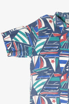 Vintage Impact Sailboats Hawaiian Shirt (1980s)