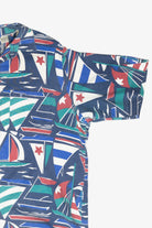 Vintage Impact Sailboats Hawaiian Shirt (1980s)