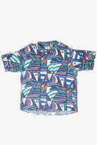 Vintage Impact Sailboats Hawaiian Shirt (1980s)