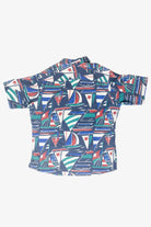 Vintage Impact Sailboats Hawaiian Shirt (1980s)
