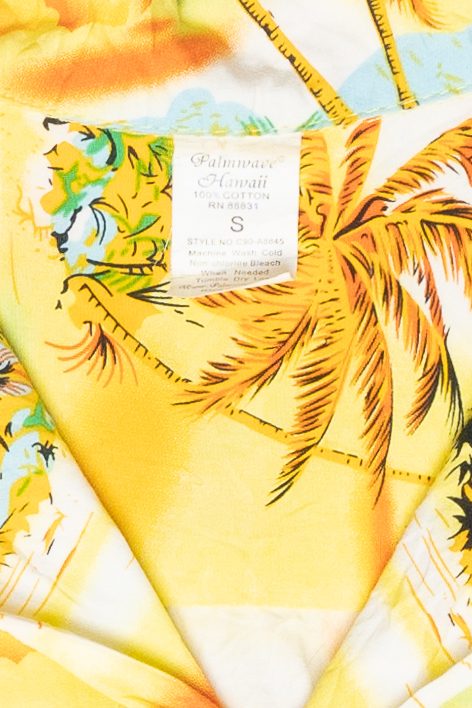 Vintage Palmwave Hawaiian Shirt (1990s)