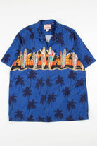 Vintage Surfboard Hawaiian Shirt