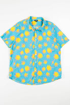 Palm Tree Silhouette Hawaiian Shirt 1987