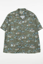 Vintage Sailboat Hawaiian Shirt 1991