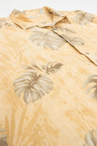 Vintage Monstera Leaves Hawaiian Shirt 1994
