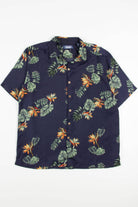 Vintage Monstera Leaves Hawaiian Shirt 2021