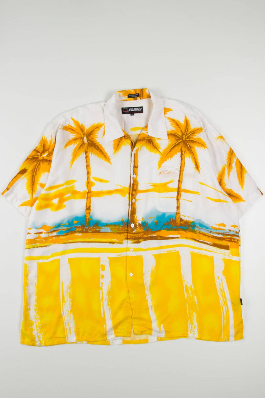 Watercolor Fubu Hawaiian Shirt 2033