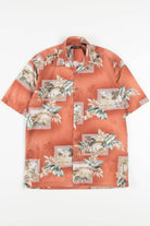 Vintage Postcard Hawaiian Shirt 2034
