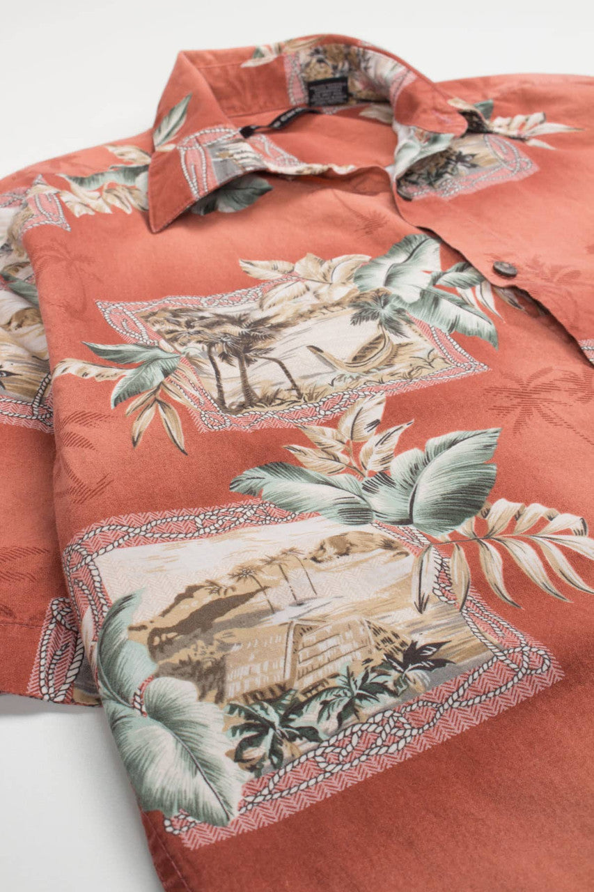 Vintage Postcard Hawaiian Shirt 2034