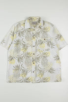 Leaf Print Hawaiian Shirt 2048