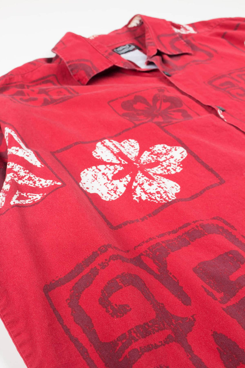 Red Pineapple Connection Hawaiian Shirt 2055