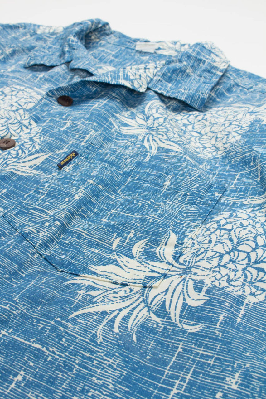 Vintage Pineapple Hawaiian Shirt 2057