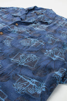 Blue Hula Girl Hawaiian Shirt 2062