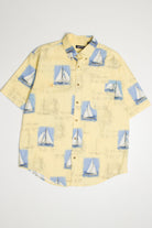 Vintage Sailboat Hawaiian Shirt 2065