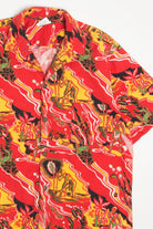 Red Fishermen Hawaiian Shirt 2072
