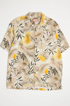 Vintage Yellowed Leaves Hawaiian Shirt 2092