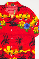 Vintage Sunset Sailboats Hawaiian Shirt 2095
