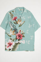 Large Print Floral Paradise Bay Hawaiian Shirt 2100