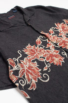 Black Lotus Print Hawaiian Shirt 2115