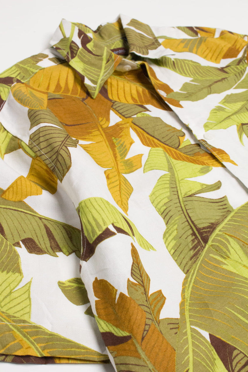 Tropical Leaves Hawaiian Shirt 2125