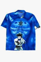 Vintage Blue Brave Warrior Y2K Shirt