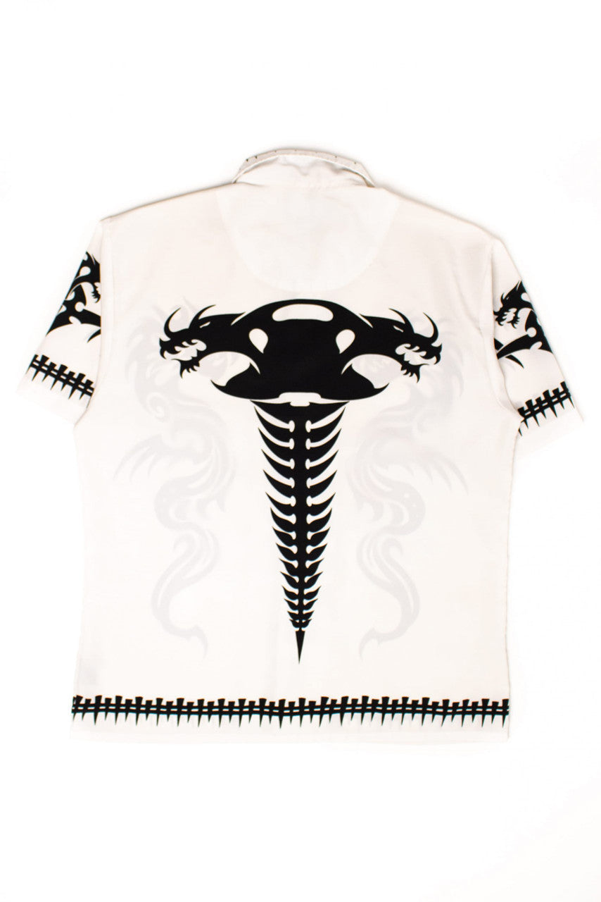 Vintage Twin Dragons Y2K Shirt