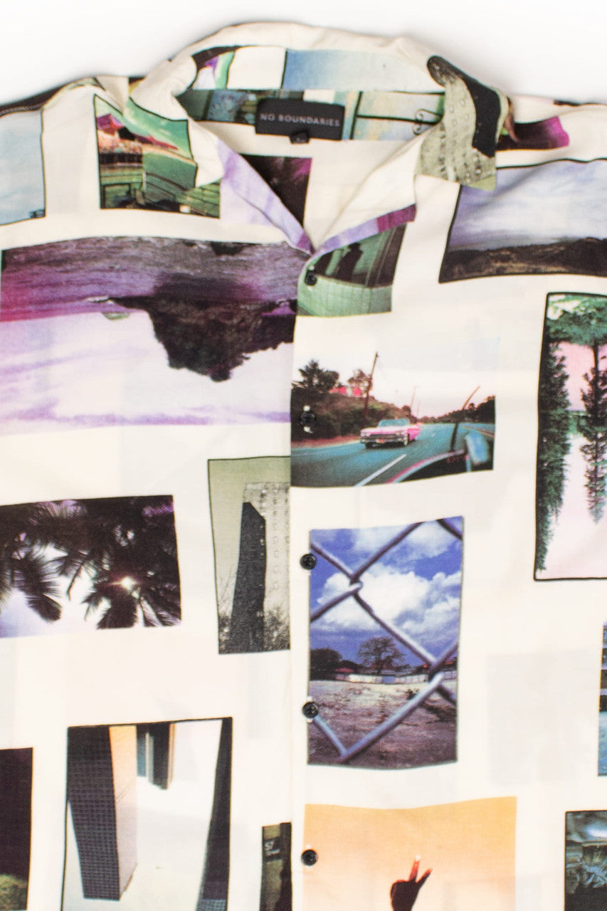Photo Collage Hawaiian Shirt