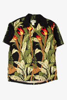 Vintage Tiki Torch Woman Kamehameha Hawaiian Shirt