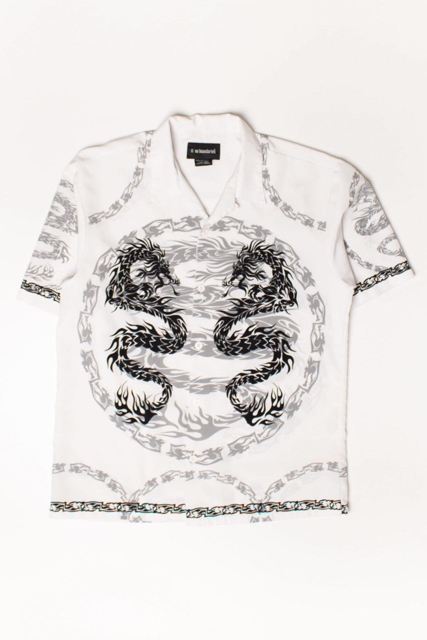Vintage Double Dragons Y2K Shirt