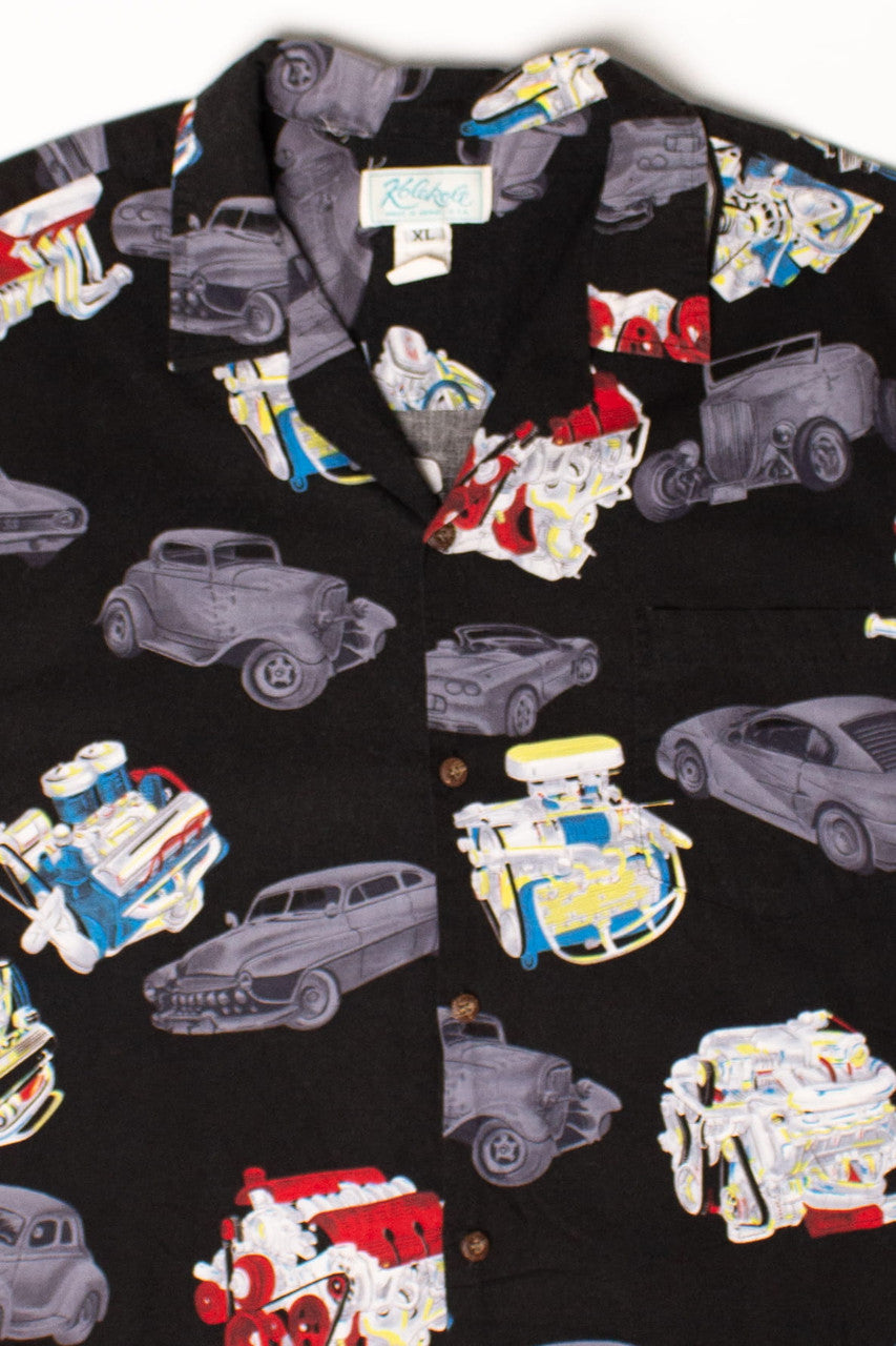 Vintage Engines Hawaiian Shirt