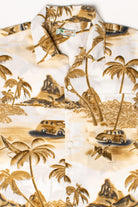 Vintage Beach Cars Hawaiian Shirt