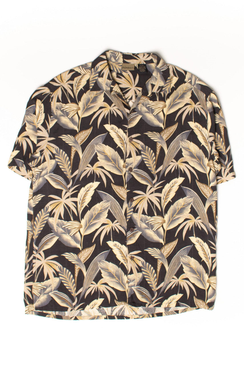 Vintage Large Leaves Hawaiian Shirt