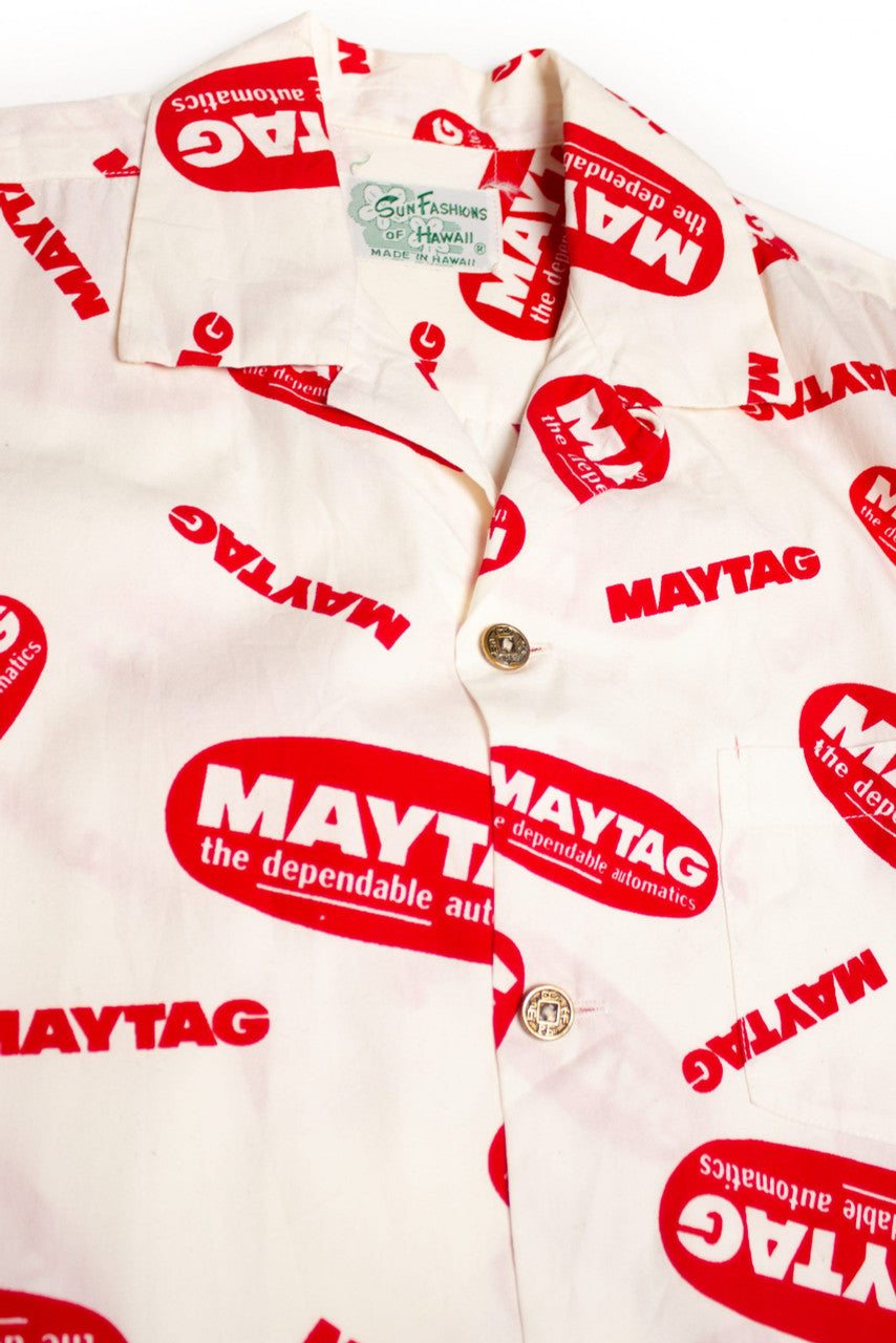 Vintage Sun Fashions Maytag Hawaiian Shirt (1960s)