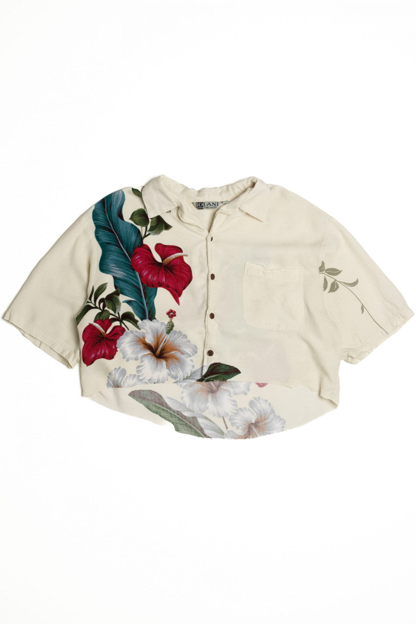 Cropped Hawaiian Shirt