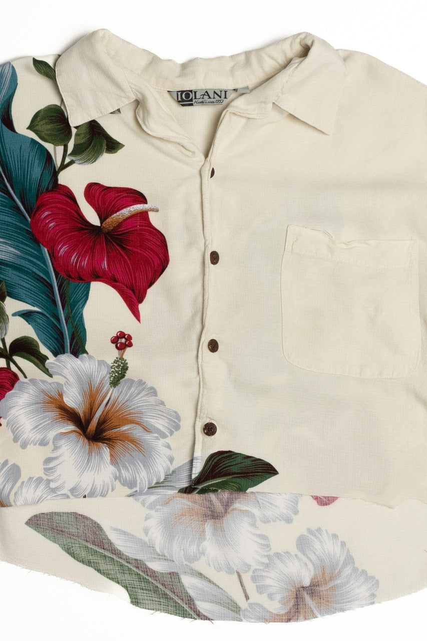 Cropped Hawaiian Shirt