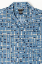 Blue Palms Hawaiian Shirt