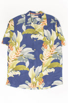 Tommy Bahama Tropical Leaves Hawaiian Shirt