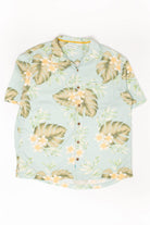 Caribbean Leaves & Flowers Hawaiian Shirt