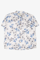 White Floral Hawaiian Shirt