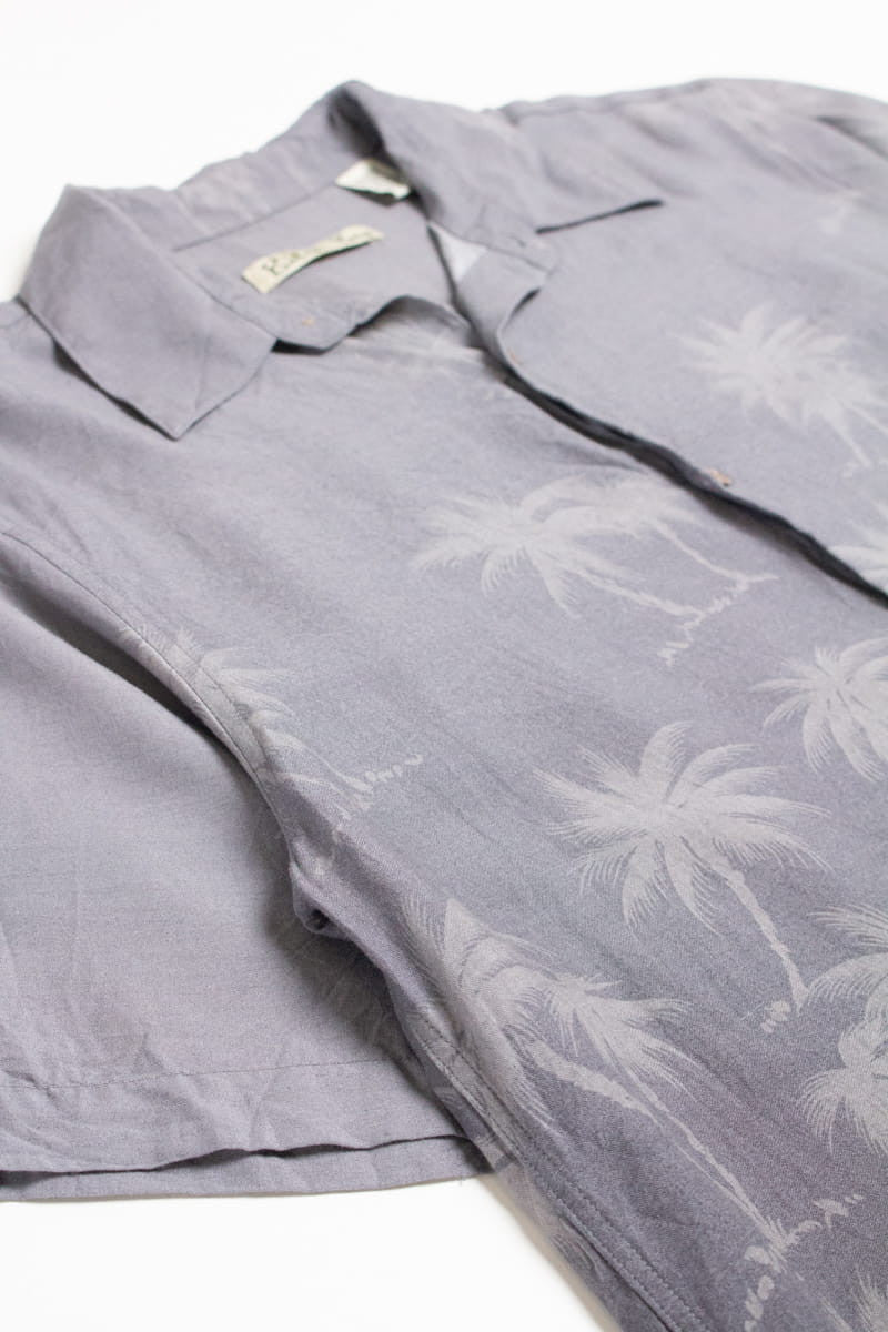 Batik Bay Grey Ombre Hawaiian Shirt