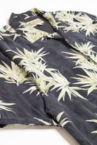 Jamaica Jaxx Black Bamboo Hawaiian Shirt