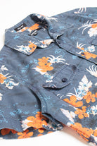Carbon Floral Hawaiian Shirt