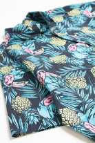 The Foundry Flamingo Pineapple Hawaiian Shirt
