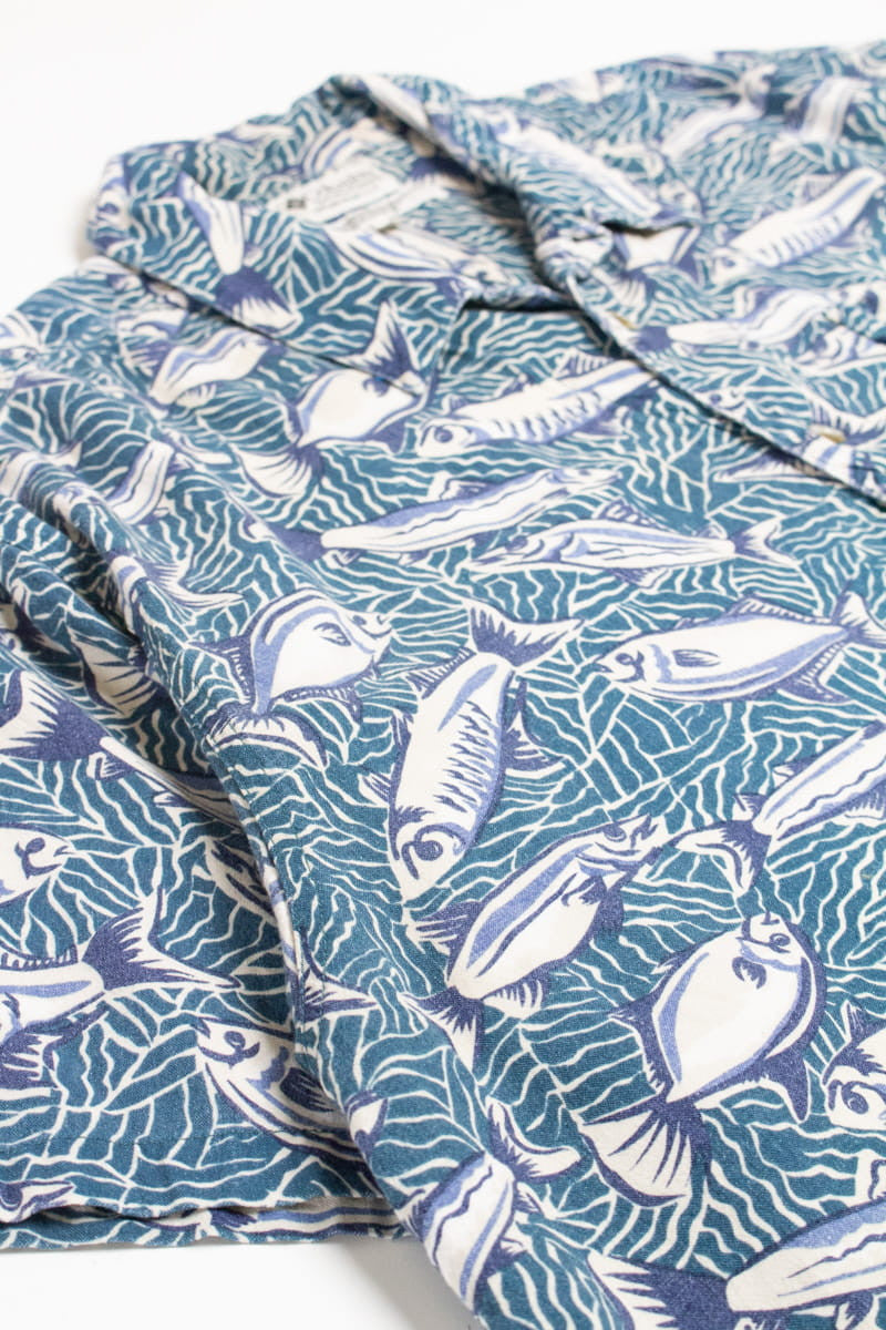 Columbia Fishes Hawaiian Shirt