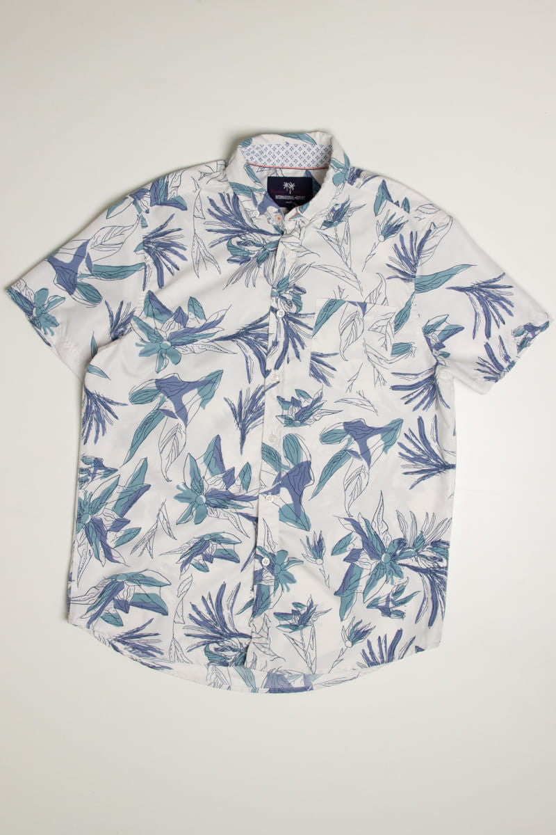 Floral Sketch International Report Hawaiian Shirt