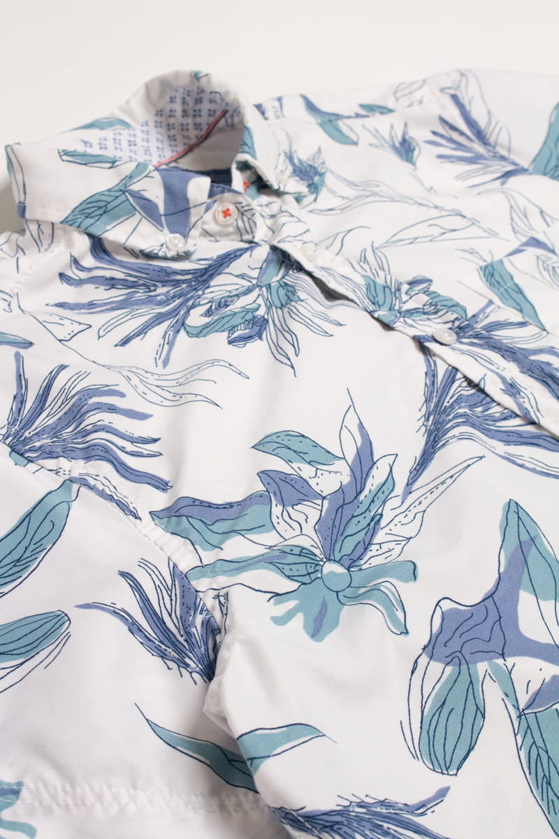 Floral Sketch International Report Hawaiian Shirt