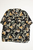 Pierre Cardin Bamboo Leaves Hawaiian Shirt