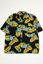 Black & Gold Puritan Hawaiian Shirt